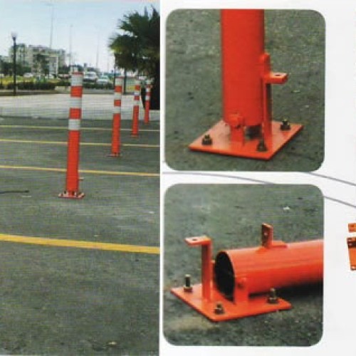 Adjustable parking pole